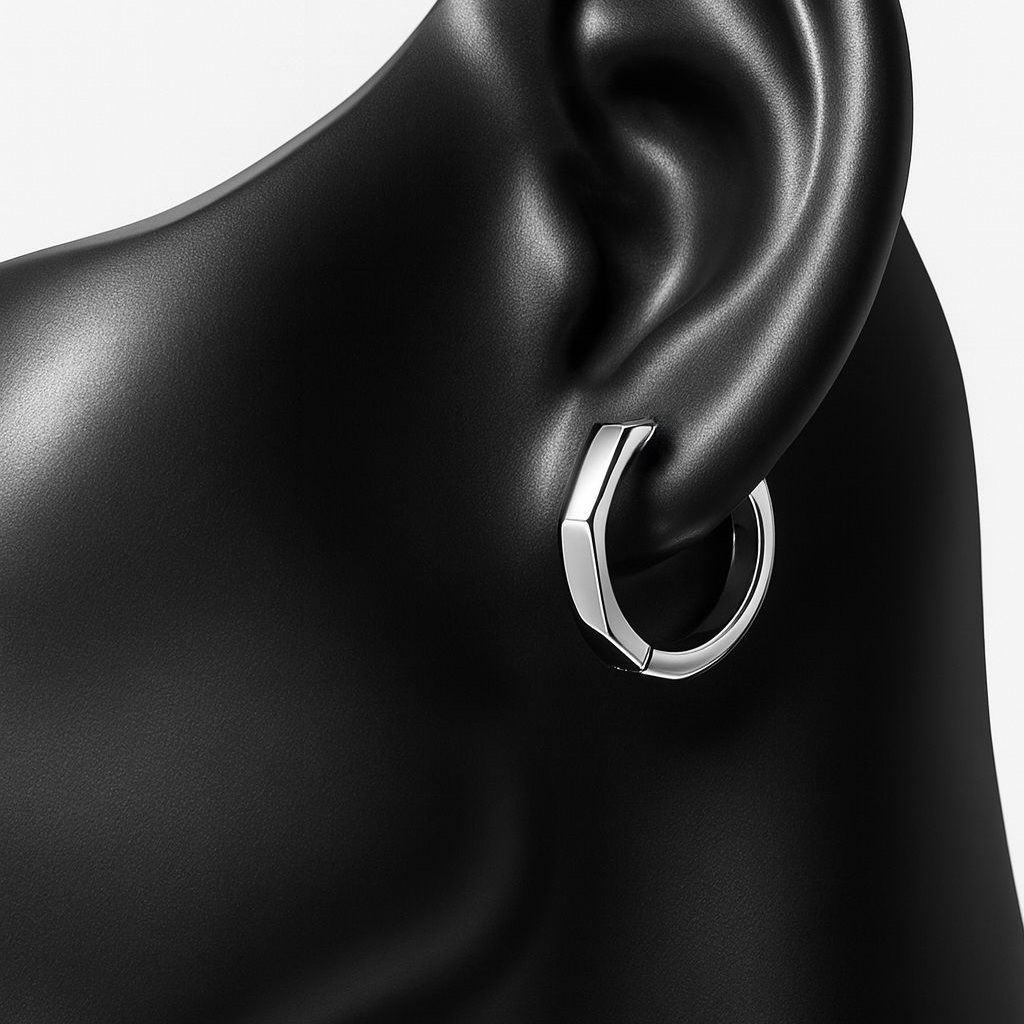 BECHTGOLD "BERLIN" 925 Silber Creolen